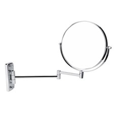 A8 Wall Mount Makeup Mirror Double Sided Swivel Mirror 3X Magnifying