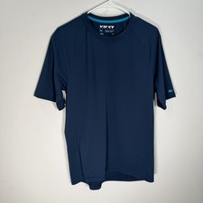 YETI Maglia Ciclismo Uomo Tolland Taglia Large Manica Corta Blu Oceano MTB
