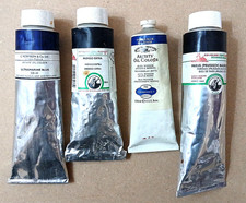 Ölgemälde in Künstlerqualität: Ein Konvolut schöner Blautöne