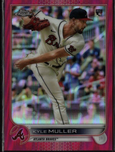 2022 Topps Chrome #70 Kyle Muller Magenta Refractor #/399