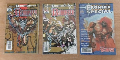 Marvel Comics Bloodseed x3, 1993 #1 and #2 (Of 2) And 1994 Frontier Special #1