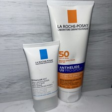 La Roche Posay Skincare Set Effaclar Mat  Anthelios SPF 50 Oily Skin Bundle