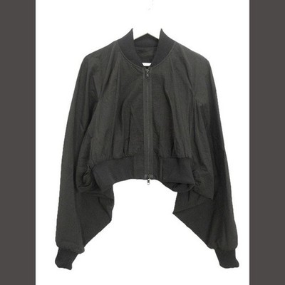 Jiu x divka cropped blouson 2024SS black 40 jacket senso unico outerwear Used eb