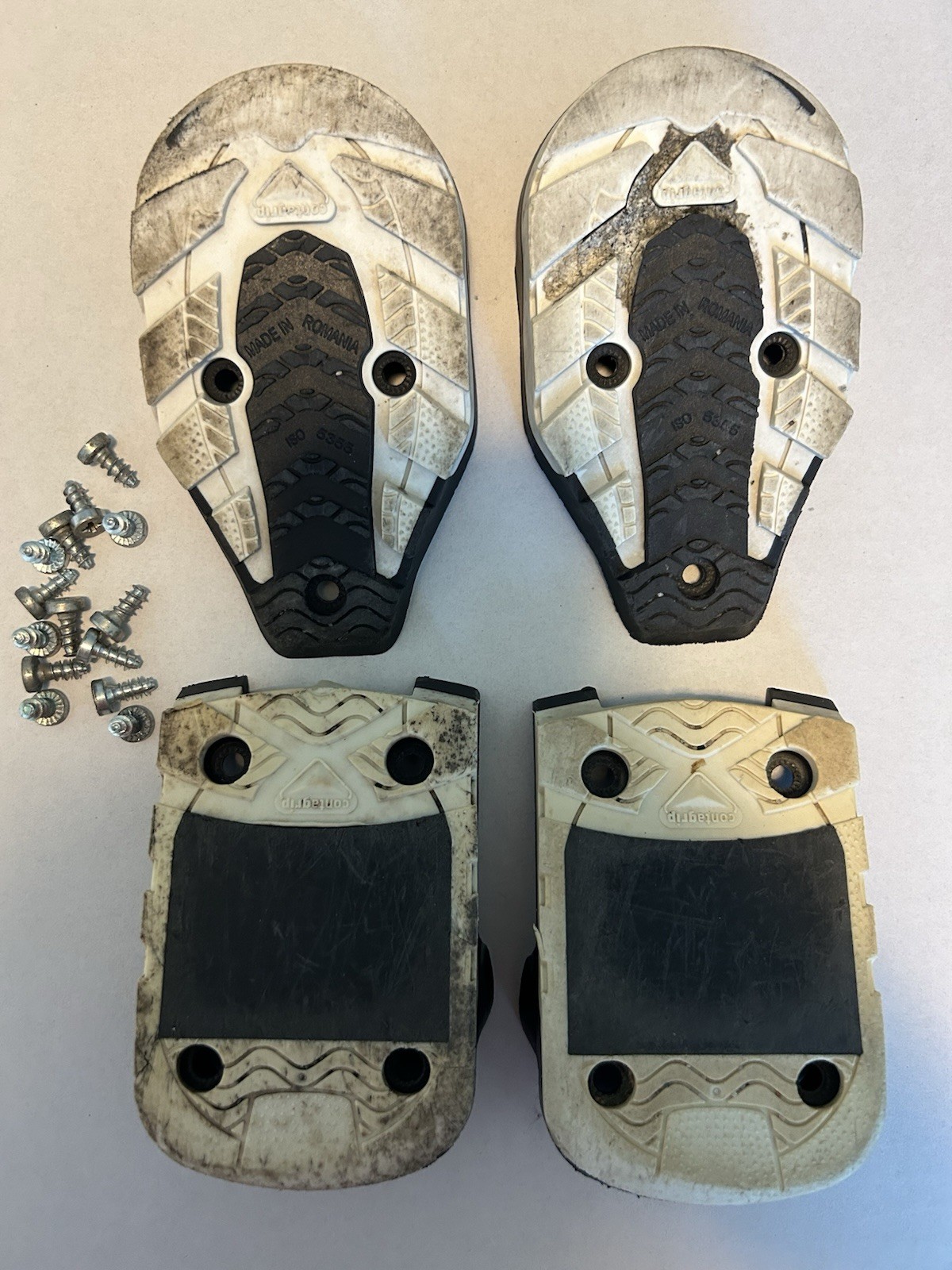 Salomon Quest Scarpone da Sci Ricambio Tacchi con Viti Bianco e Nero (#5)