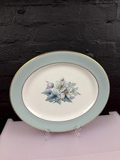 Royal Worcester Woodland Oval Carving Serving Platter Plate 15.25" x 12.75"