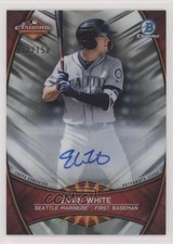 2019 Bowman Chrome 2018 AFL Fall Stars 32/150 Evan White #AFL-EW Auto 8vc