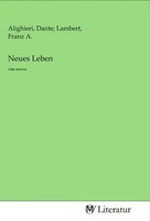 Neues Leben Vita Nuova Dante Alighieri Taschenbuch Deutsch Mv-Literatur