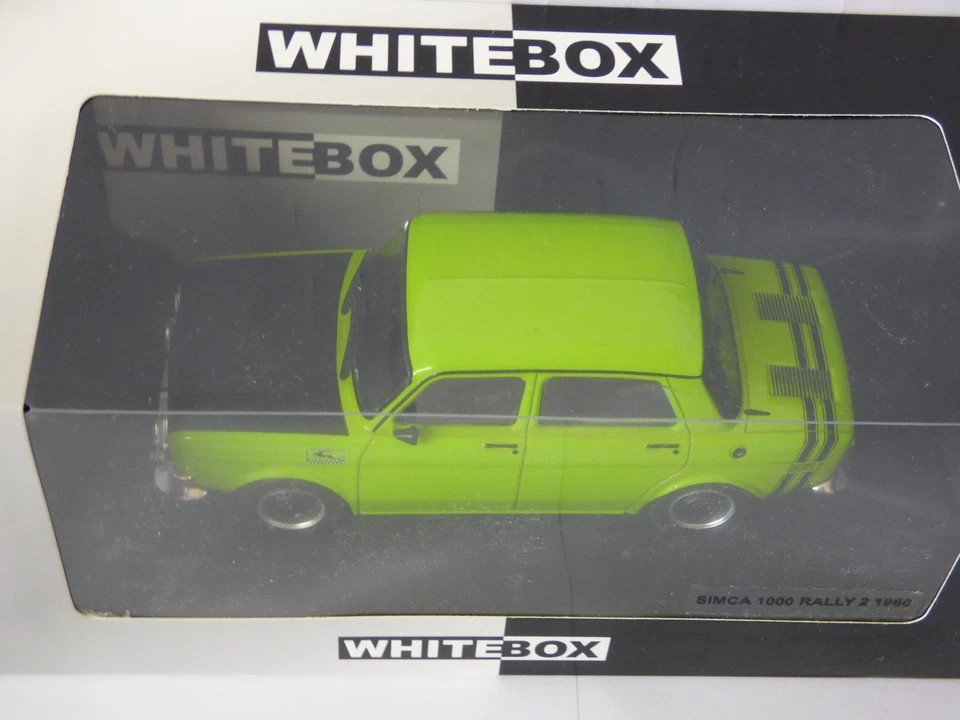 Whitebox Simca 1000 Rallye 2 Verde 1970 1:24 - Imagem 3 de 4