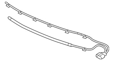 Genuine Volkswagen Lift-Gate Motion Sensor 3CN-962-253-A