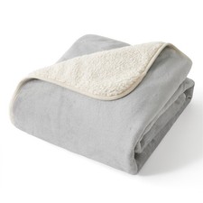 Bedsure Waterproof Dog Blankets for Small Dogs Soft Cat S 25x35" , Light Grey