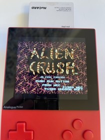 Alien Crush Turbo Grafx-16 Clean/Working 