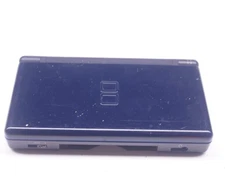 Nintendo DS Lite Enamel Navy Handheld Console Only Plays Games AS IS - Read