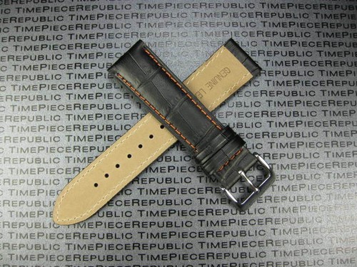 21mm Grano Negro CORREA DE CUERO Banda de Reloj IWC TOP GUN Piloto Portugués 5 - Imagen 18 de 26
