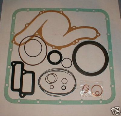 Maserati Biturbo LOWER ENGINE GASKET SET Block 2.0 2.5 Motor *New* 320432008