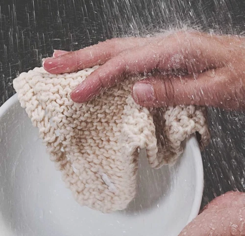 Toockies 100% Organic Cotton & Natural Jute Scrub Cloth-Set of 2