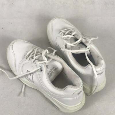 New Balance 842 Walking Shoes Mens White Leather Rollbar Sneakers Size 12.5 D‎ New Balance 842 Walking Shoes Mens White Leather Rollbar  main image 4