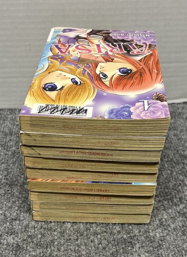 Arisa English Manga Book Lot X 9 Natsumi Ando Ex Library Books - Picture 5 of 7
