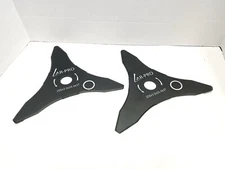 2 Pcs AR-PRO Blade 255x3.0x25.4x3T Steel Brush Teeth 3Cutter Trimmer Weed Eater