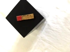 VTG Eversharp Red Top Leads Metal Box Wahl Goldish Tone CC Chicago USA Retro