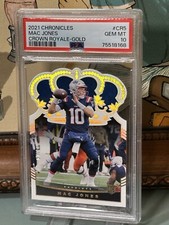2021 RC  Mac Jones Gold /10 , PSA 10, Pop 1 🔥🔥 Nothing Better Crown Royale