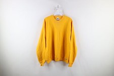 Vintage 80s Russell Athletic Mens Large Distressed Blank Crewneck Sweatshirt USA