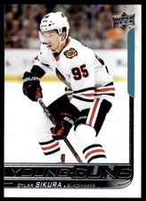 2018-19 Upper Deck Young Guns Dylan Sikura Rookie Chicago Blackhawks #489 R49