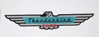 FORD THUNDERBIRD IRON/SEWN ON 10" LONG X 2" TALL  Embroidered Patch