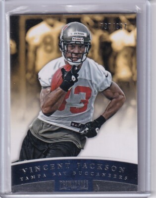 VINCENT JACKSON 2012 Panini Prominence #94 737/897 Buccaneers