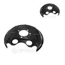 2x OPTIMAL Ankerblech Spritzblech Bremsscheibe hinten für Opel Vectra C Z02