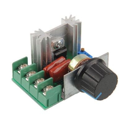 Adjustable PWM Motor Speed Controller Voltage Regulator AC 50-220V 25A 2000W