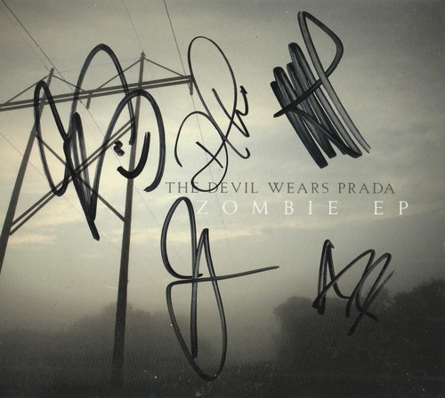 Firmado The Devil Wears Prada Autografiado Zombie Ep CD CERTIFICADO JSA # RR04954 - Imagen 2 de 7
