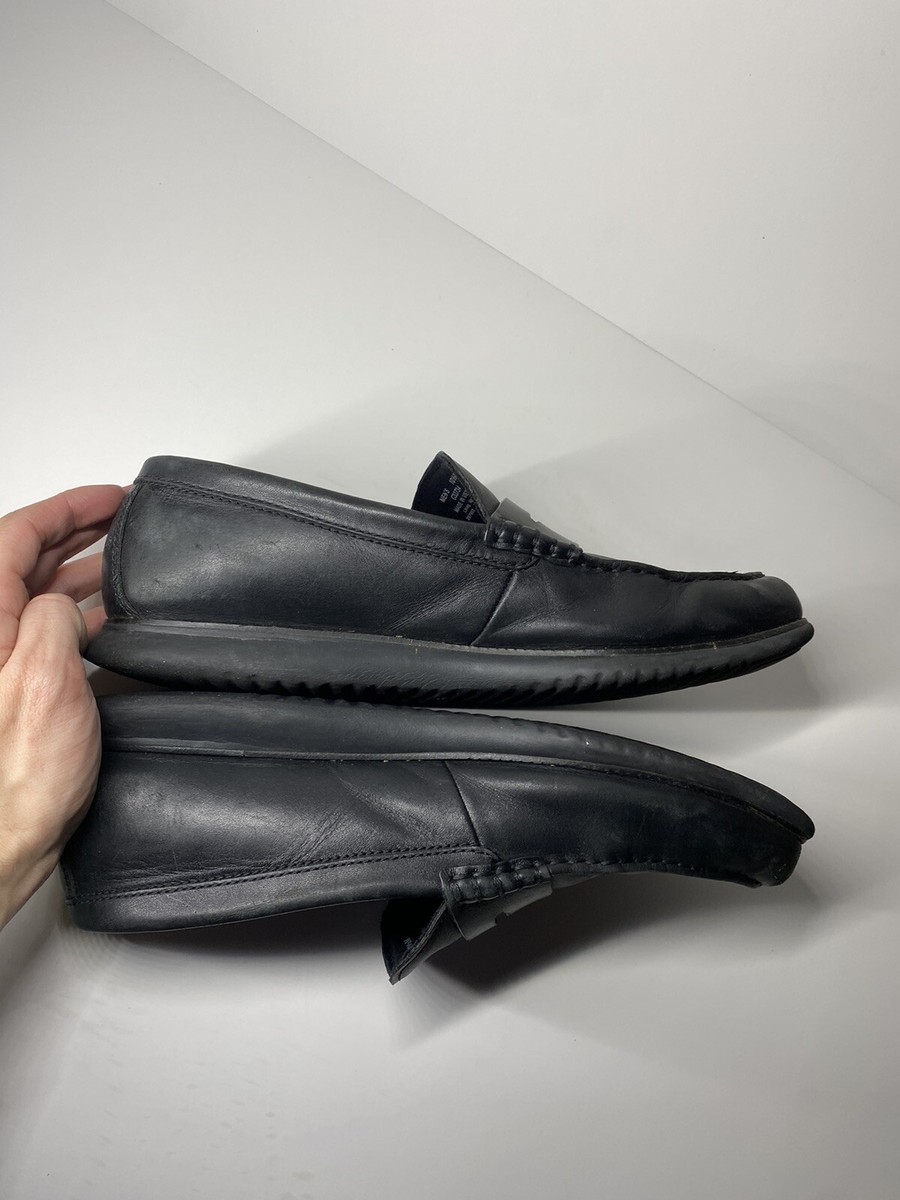 COLE HAAN Black Zerogrand Penny Loafers size 10.5 M  display picture 3