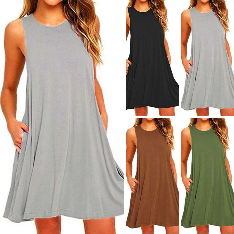 Casual summer hotsell dresses with pockets