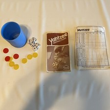 1982 Vintage Yahtzee Game by Milton Bradley w/ Original Instructions, USA Made!
