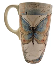 Lang Butterfly Meadow Artwork by Susan Winget 16 Oz Tall Ceramic Mug Cup