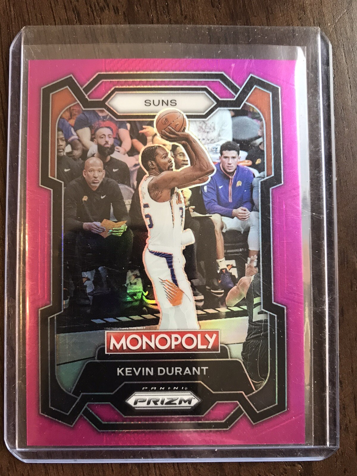 2023-24 PRIZM MONOPOLY /149 KEVIN DURANT PINK PRIZM CARD# 70 PHOENIX SUNS