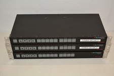 Lot 3x GYYR DQ88C DigiQuad Single-Page Color Digital Quad Security Camera Array