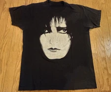 Singer SIOUXSIE AND THE BANSHEES T Shirt 80s Concert Tour 1980s