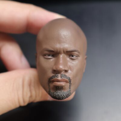1/6 Luke Cage Head Sculpt Model Fit 12'' HT Body Figure