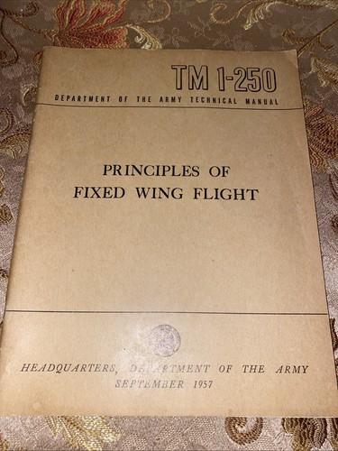 PRINCIPLES OF FIXED WING FLIGHT TM I - 250 FREE SHIP
