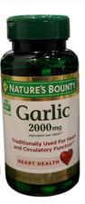 Nature's Bounty Garlic 2000mg Blood Pressure Supplement 120 Tablets