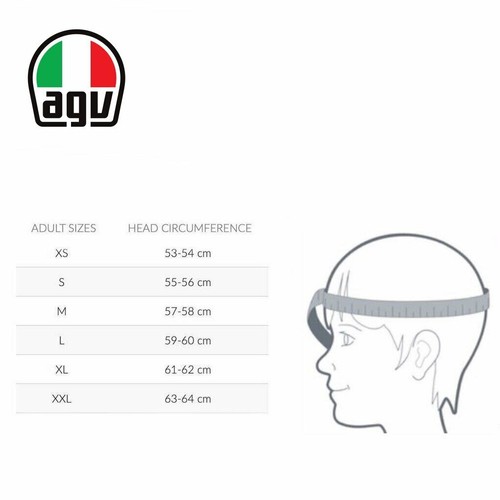 AGV K1-s ECE 22.06 Valentino Rossi Soleluna 2018, Full Face Motorcycle Helmet - Picture 14 of 19