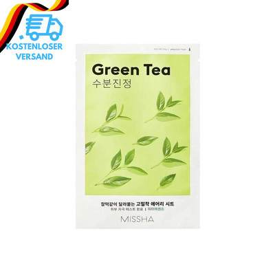 MISSHA Airy Fit Sheet Mask (Green Tea), 19 G