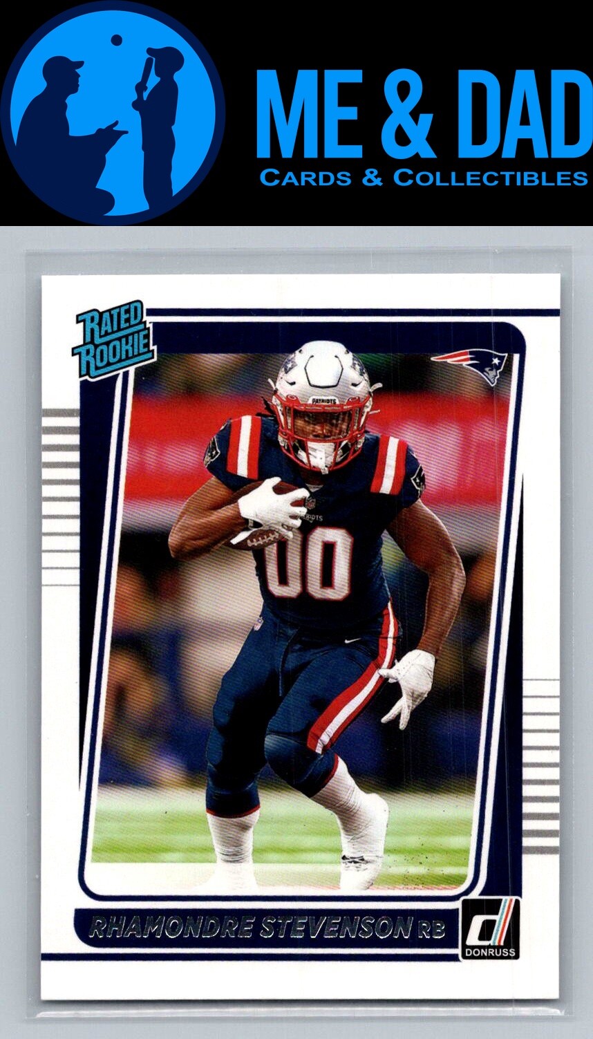 2021 Panini Donruss #286 Rhamondre Stevenson