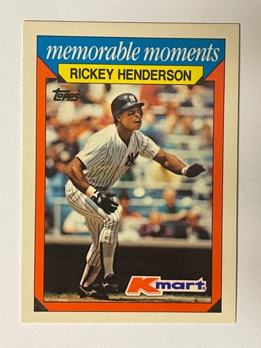 RICKEY HENDERSON Baseball Cards ***You Pick*** HOF Revised 5/16 - Picture 31 of 185