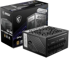 MSI PCIE 5 & ATX 3.0 Gaming Power Supply Full Modular ATX PSU MPGA1000GPCIE5