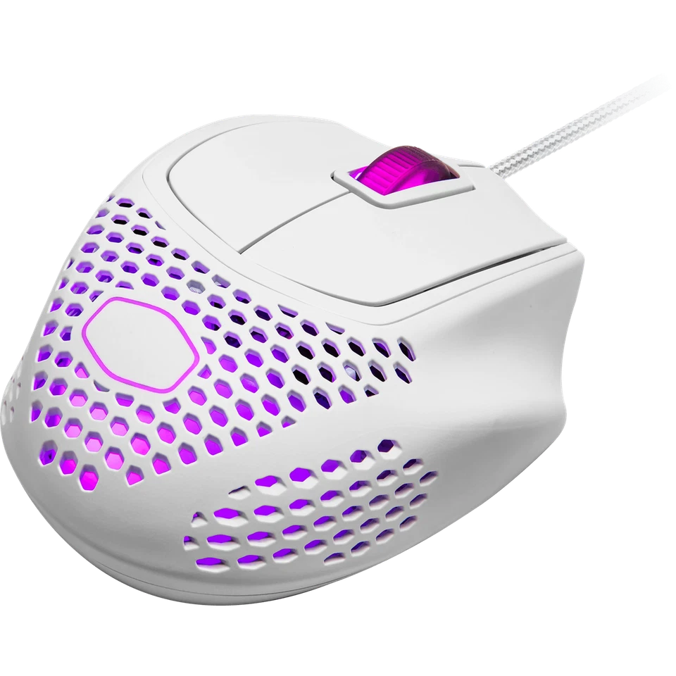 Cooler Master MM720 White Matte Mouse GAMING-GRADE OPTICAL SENSOR USB Wired - Image 3 of 4