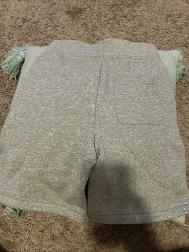 NWT- Ralph Lauren Boys Polo Shorts Heather Gray ~Size 8 Blue Logo - Picture 5 of 5