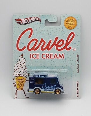 Hot Wheels Pop Culture CARVEL Ice Cream Truck Blue 