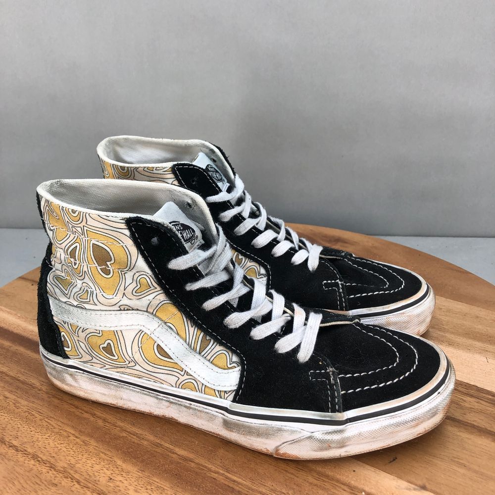 SAOLA Scarpe da skate Vans Oldol Sko Sk Hiarts Heart d 7ero nerolo giallomance